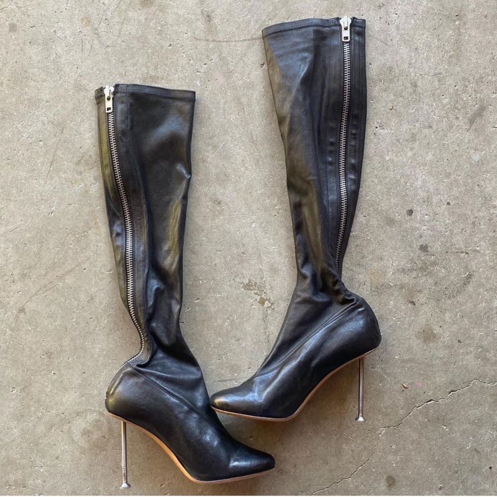 rare maison margiela nail boots